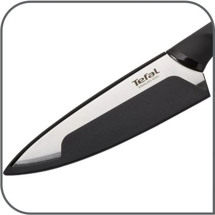 Tefal - Universalus nerūdijančio plieno peilis COMFORT 12 cm blizgus chromas/juoda