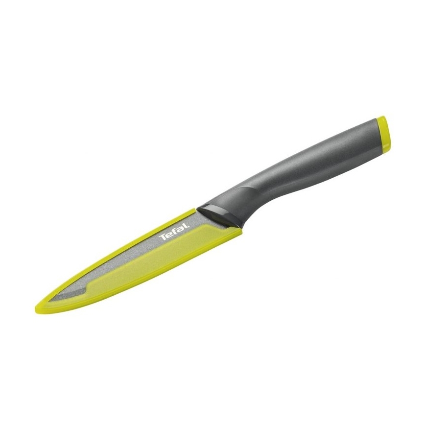 Tefal - Nerūdijančio plieno universalus peilis FRESH KITCHEN 12 cm pilka/žalia