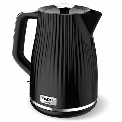 Tefal - Virdulys LOFT 1,7 l 2400W/230V juoda