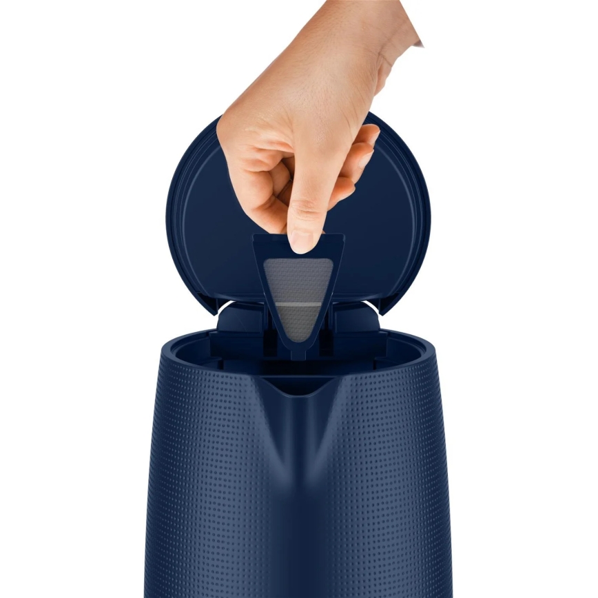 Tefal - Virdulys MORNING 1,7 l 2400W/230V mėlyna