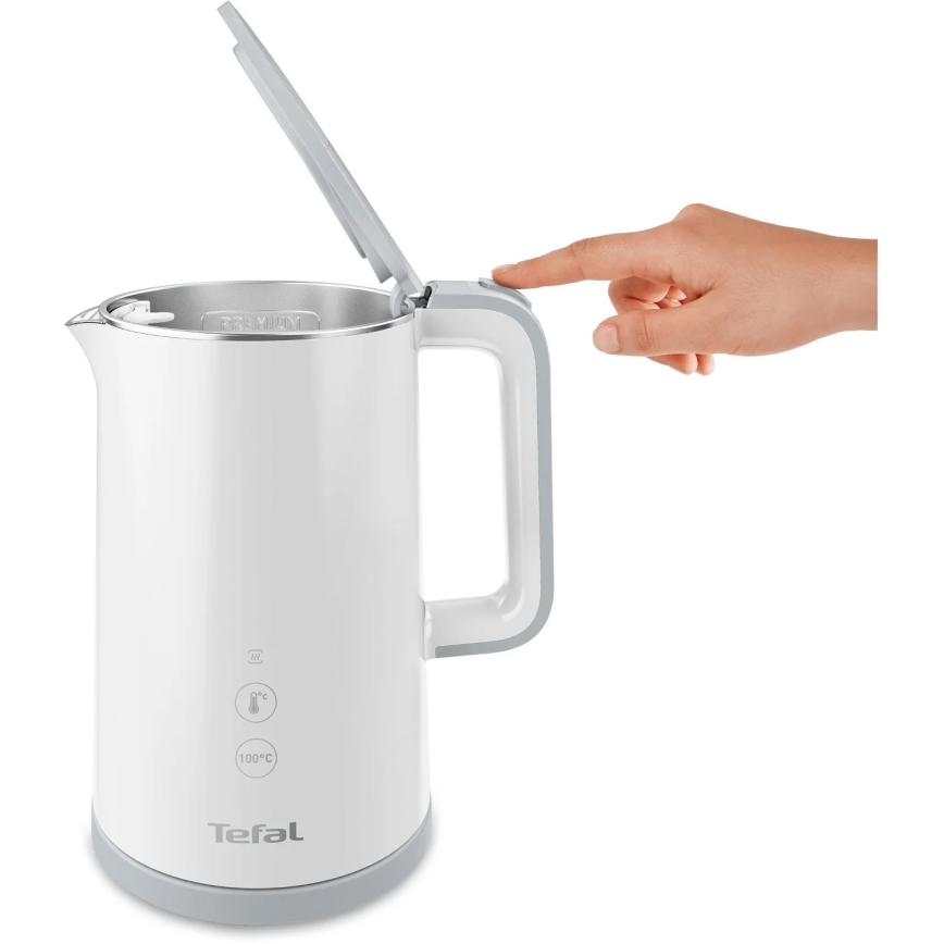 Tefal - Virdulys SENSE 1,5 l 1800W/230V balta