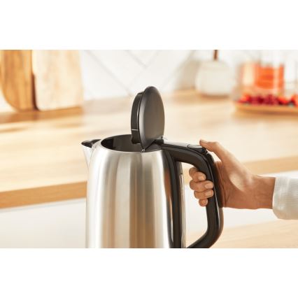 Tefal - Virdulys SUBITO 1,7l 2400W/230V nerūdijantis/juoda