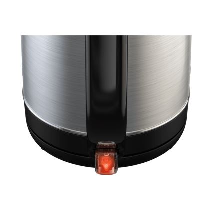 Tefal - Virdulys SUBITO 1,7l 2400W/230V nerūdijantis/juoda