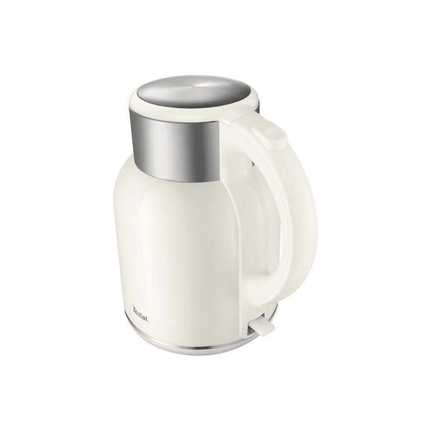 Tefal - Virdulys THERMO PROTECT XL 1,9l 1650W/230V nerūdijantis/balta