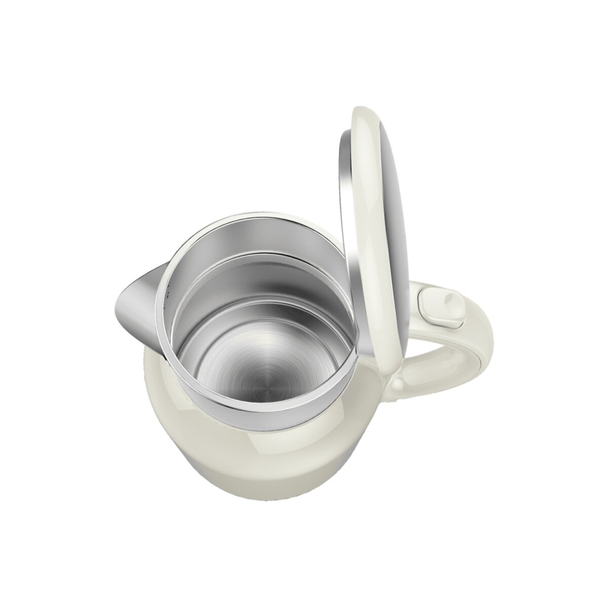 Tefal - Virdulys THERMO PROTECT XL 1,9l 1650W/230V nerūdijantis/balta