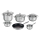 Tefal - Virtuvės indų rinkinys 10 vnt. DUETTO