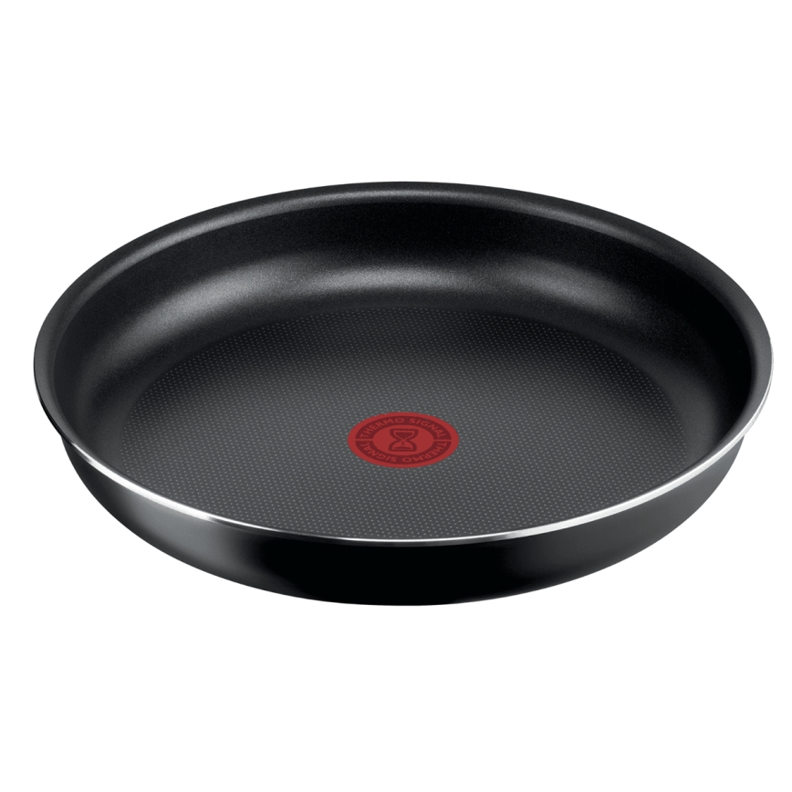 Tefal - Virtuvės indų rinkinys 13 vnt. INGENIO EASY COOK & CLEAN BLACK