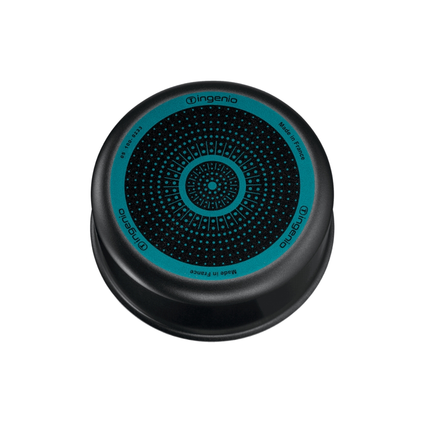 Tefal - Virtuvės indų rinkinys 13 vnt. INGENIO EASY COOK & CLEAN BLACK