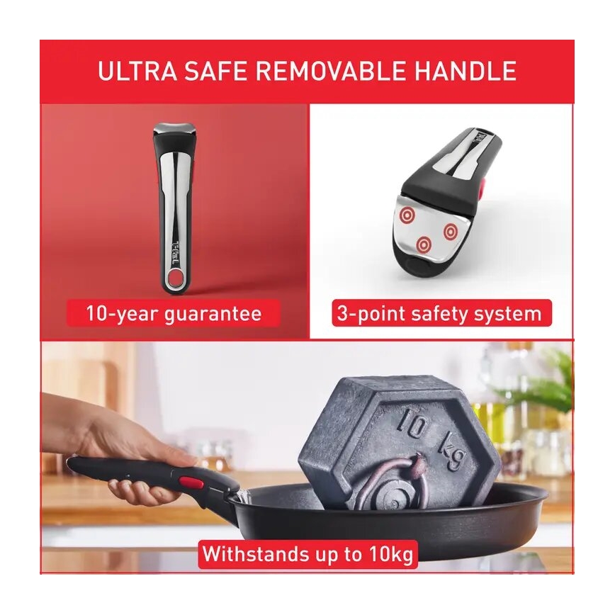 Tefal - Virtuvės indų rinkinys 13 vnt. INGENIO PREFERENCE ON nerūdijantis