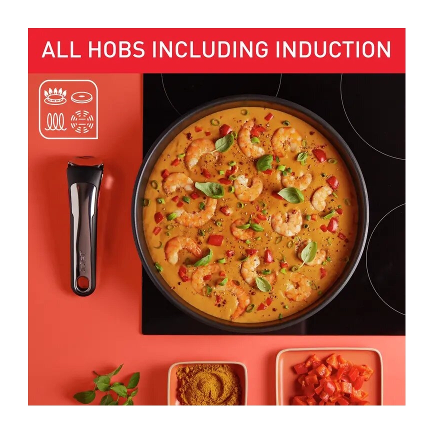 Tefal - Virtuvės indų rinkinys 13 vnt. INGENIO PREFERENCE ON nerūdijantis