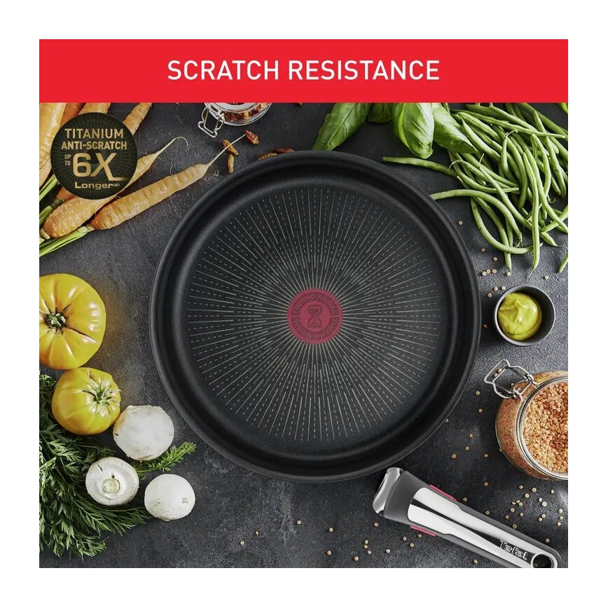 Tefal - Virtuvės indų rinkinys 13 vnt. INGENIO PREFERENCE ON nerūdijantis