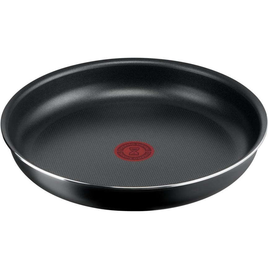 Tefal - Virtuvės indų rinkinys 3 vnt. INGENIO EASY COOK & CLEAN BLACK