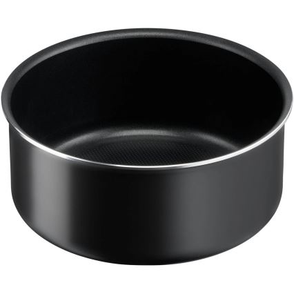 Tefal - Virtuvės indų rinkinys 3 vnt. INGENIO EASY COOK & CLEAN BLACK