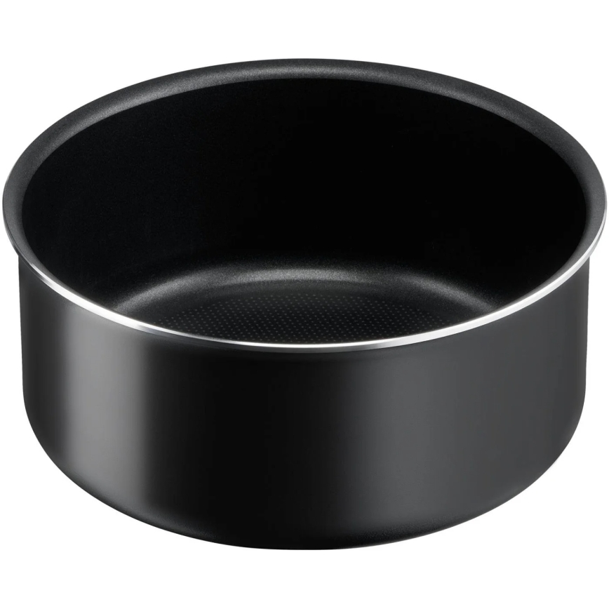 Tefal - Virtuvės indų rinkinys 3 vnt. INGENIO EASY COOK & CLEAN BLACK
