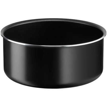 Tefal - Virtuvės indų rinkinys 3 vnt. INGENIO EASY COOK & CLEAN BLACK