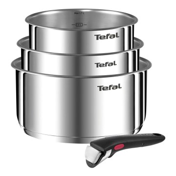 Tefal - Virtuvės indų rinkinys 4 vnt INGENIO EMOTION nerūdijančio plieno