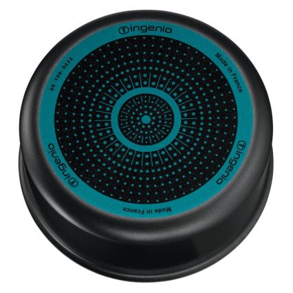 Tefal - Virtuvės indų rinkinys 5 vnt. INGENIO EASY COOK & CLEAN BLACK