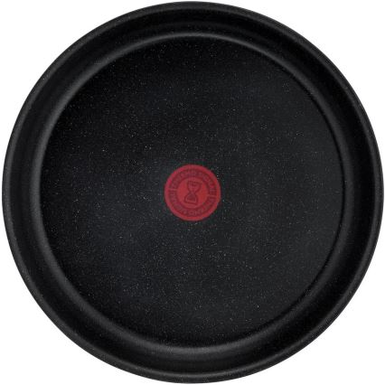 Tefal - Virtuvės indų rinkinys 7 vnt. INGENIO BLACK STONE