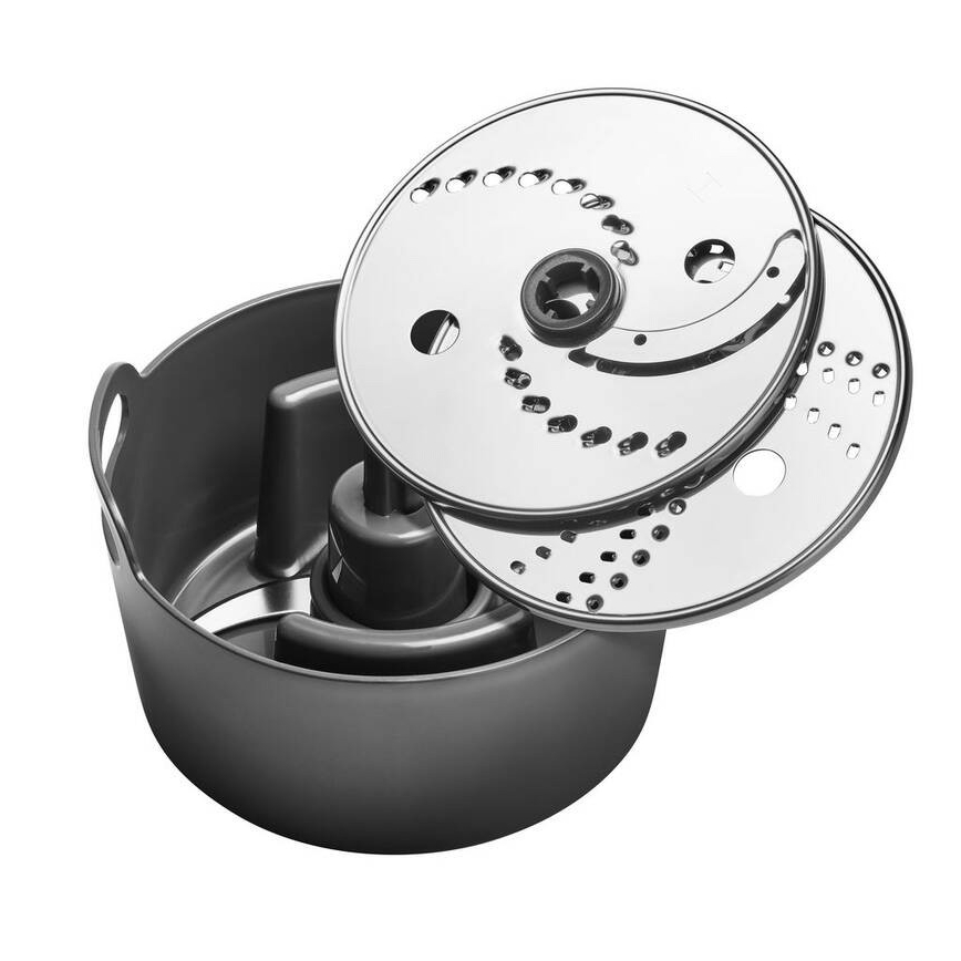 Tefal - Virtuvės robotas DOUBLE FORCE 1000W/230V juoda