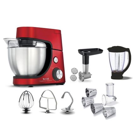 Tefal - Virtuvės robotas MASTERCHEF GOURMET 1100W/230V raudona
