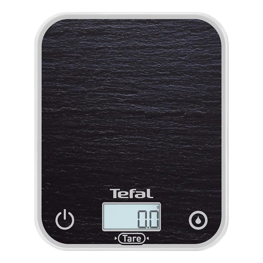 Tefal - Virtuvinės svarstyklės OPTISS 2xAAA juoda