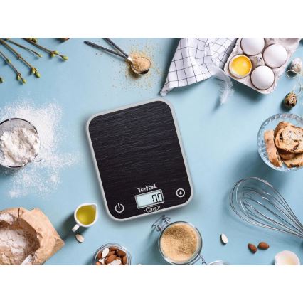Tefal - Virtuvinės svarstyklės OPTISS 2xAAA juoda