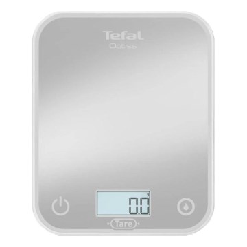 Tefal - Virtuvinės svarstyklės OPTISS 2xAAA pilka