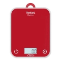 Tefal - Virtuvinės svarstyklės OPTISS 2xAAA raudona