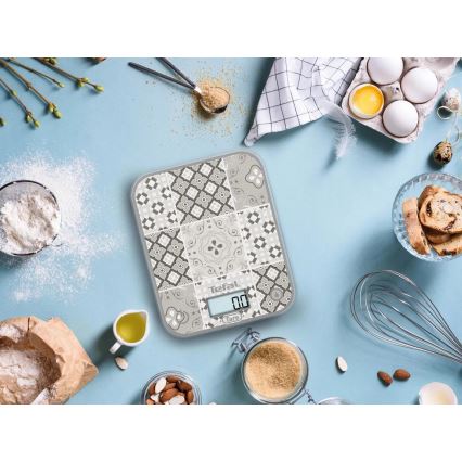 Tefal - Virtuvinės svarstyklės OPTISS 2xAAA smėlio spalva