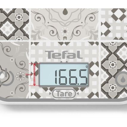 Tefal - Virtuvinės svarstyklės OPTISS 2xAAA smėlio spalva