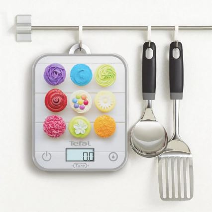 Tefal - Virtuvinės svarstyklės OPTISS 2xAAA spalvingas