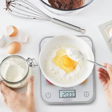 Tefal - Virtuvinės svarstyklės OPTISS 2xAAA spalvingas
