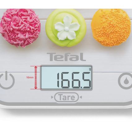 Tefal - Virtuvinės svarstyklės OPTISS 2xAAA spalvingas
