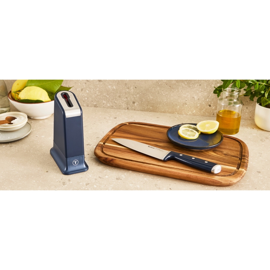 Tefal - virtuvinis peilis su stovu EVER SHARP 20 cm