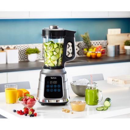 Tefal - Virtuvinis stalinis trintuvas HIGH SPEED ULTRABLEND BOOST 1300W/230V pilka