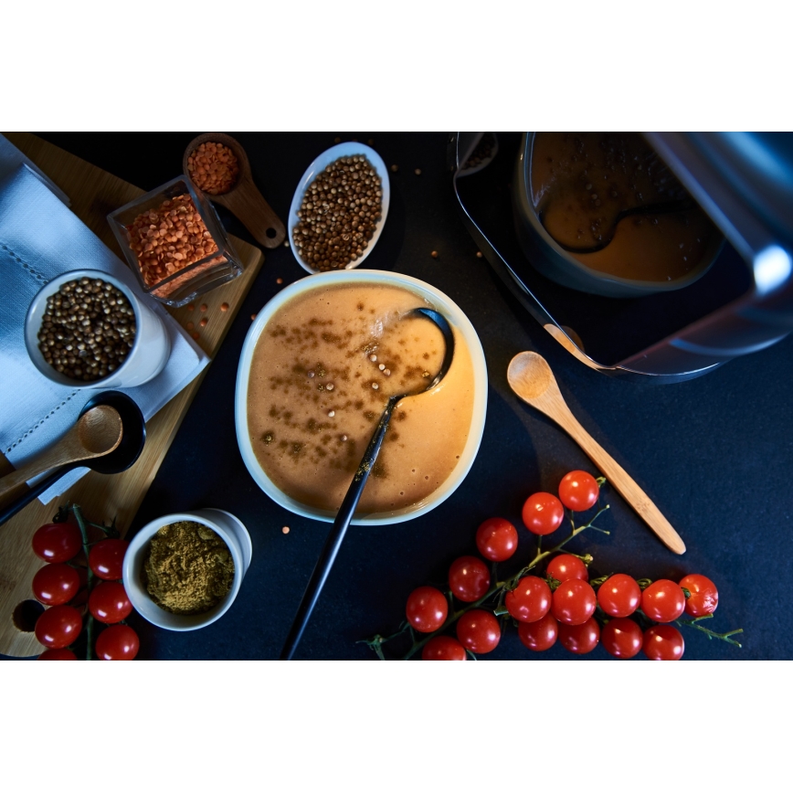 Tefal - Virtuvinis stalinis trintuvas HIGH SPEED ULTRABLEND BOOST 1300W/230V pilka