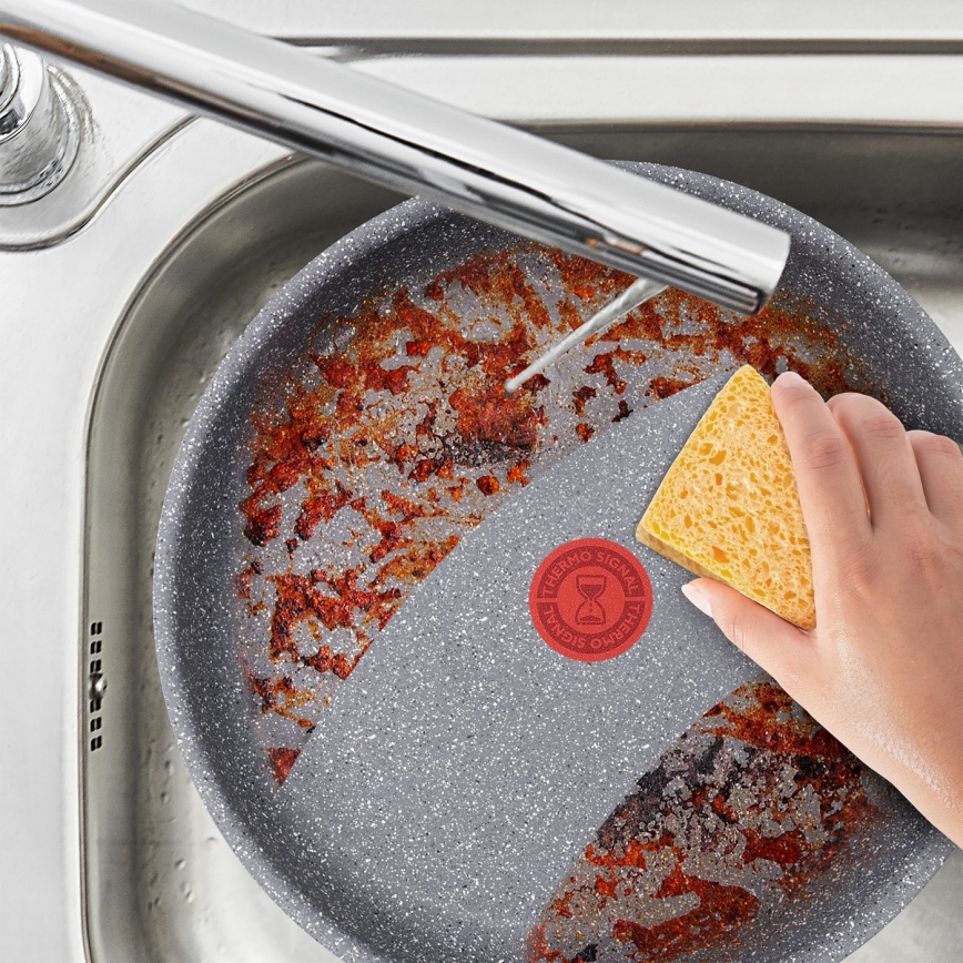 Tefal - Wok keptuvė HARD STONE 28 cm