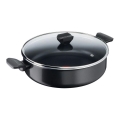 Tefal - Žemas puodas su dangčiu SIMPLY CLEAN 28 cm