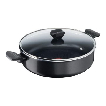Tefal - Žemas puodas su dangčiu SIMPLY CLEAN 28 cm