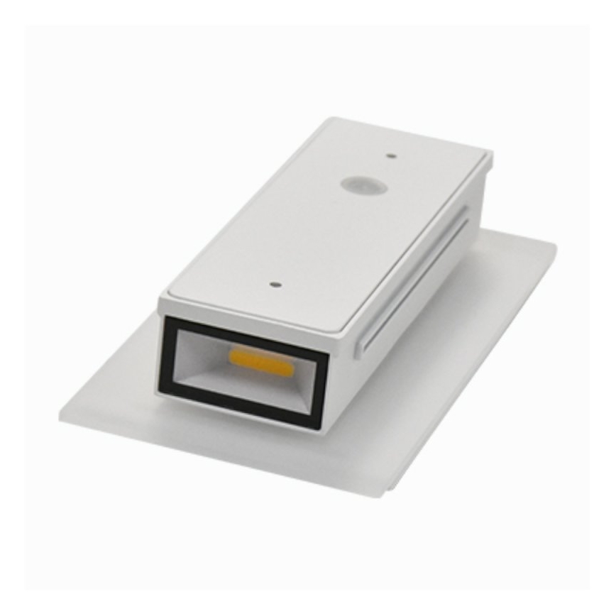 Telefunken 307706TF - LED sieninis lauko šviestuvas 2xLED/3W/230V IP44 balta