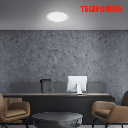 Telefunken 309004TF - LED lubinis šviestuvas su jutiklis LED/20W/230V