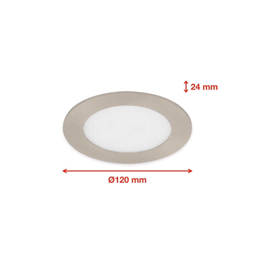 Telefunken 309302TF - LED RGBW Pritemdomas įleidžiamas lubinis vonios šviestuvas LED/6W/230V 2700-6500K IP23 Wi-Fi Tuya