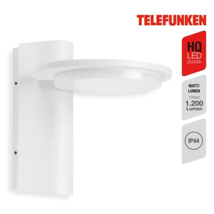 Telefunken 312406TF - LED sieninis lauko šviestuvas LED/10W/230V IP44