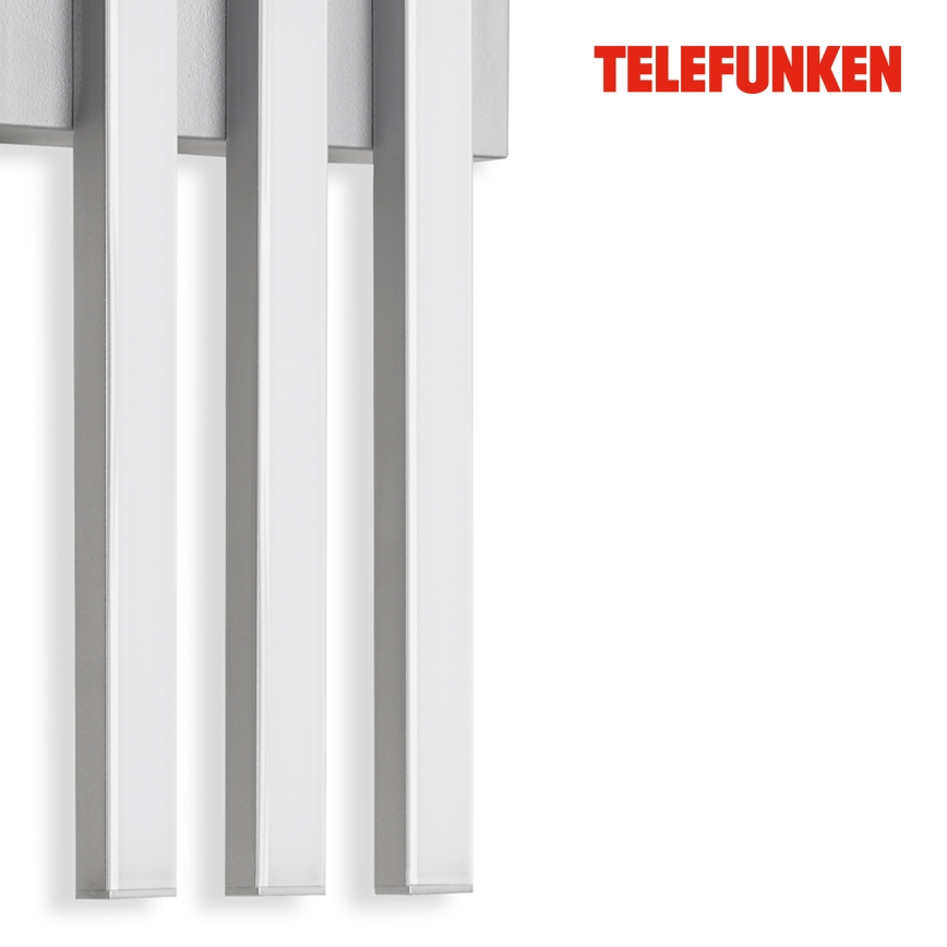 Telefunken 313104TF - LED sieninis lauko šviestuvas 3xLED/4W/230V IP44