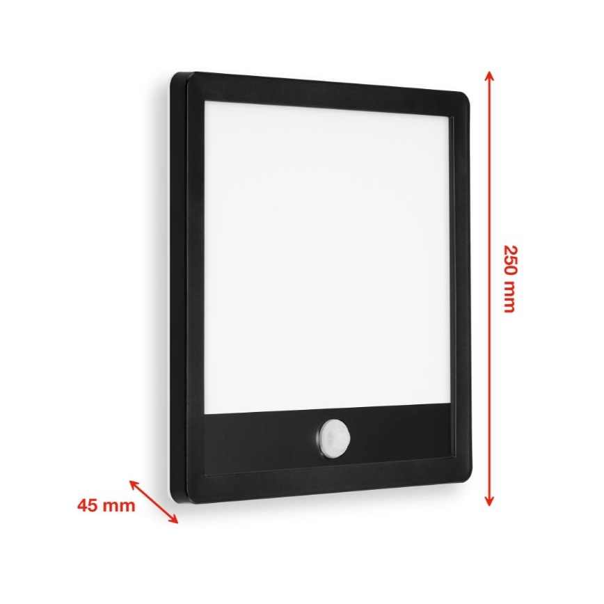 Telefunken 313805TF - LED lauko sieninis šviestuvas su jutikliu LED/15W/230V IP44