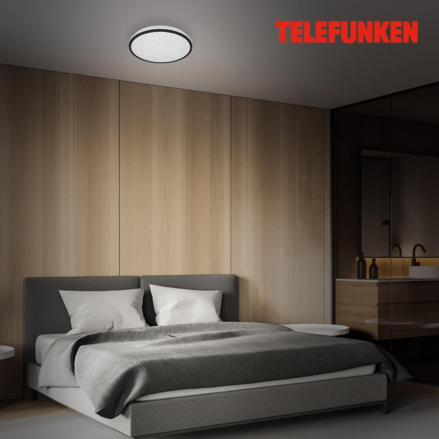 Telefunken 318305TF - LED lubinis vonios šviestuvas su jutikliu LED/16W/230V IP44 diametras 28 cm