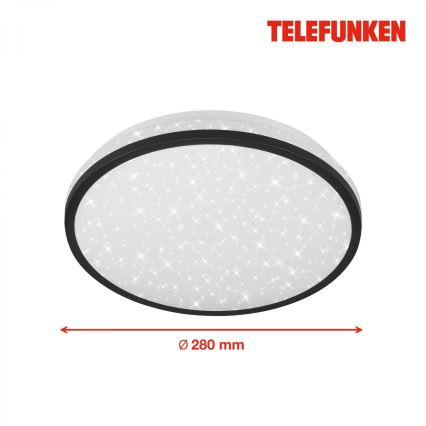 Telefunken 318305TF - LED lubinis vonios šviestuvas su jutikliu LED/16W/230V IP44 diametras 28 cm