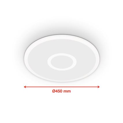 Telefunken 319306TF - LED RGBW Pritemdomas šviestuvas LED/22W/230V 2700-6500K + nuotolinio valdymo pultas