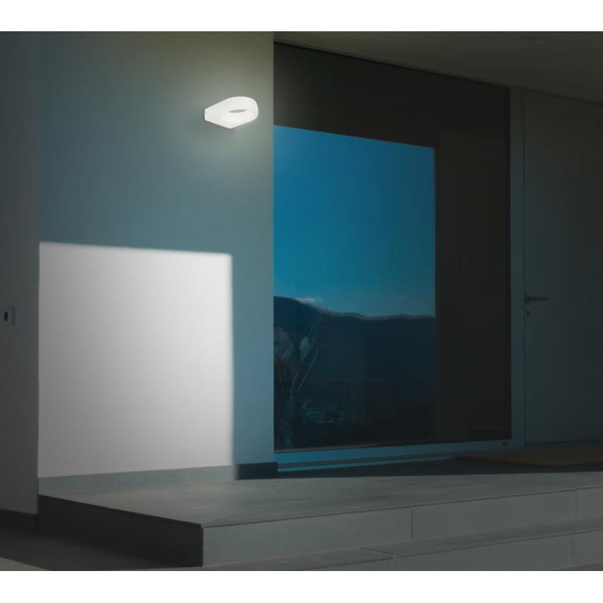 Telefunken 320206TF - LED lauko sieninis šviestuvas LED/7,5W/230V IP44 baltas