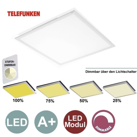 Telefunken - Pritemdoma LED panelė 1xLED/36W/230V